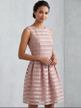 London Times Blush Pink Sleeveless Dress
